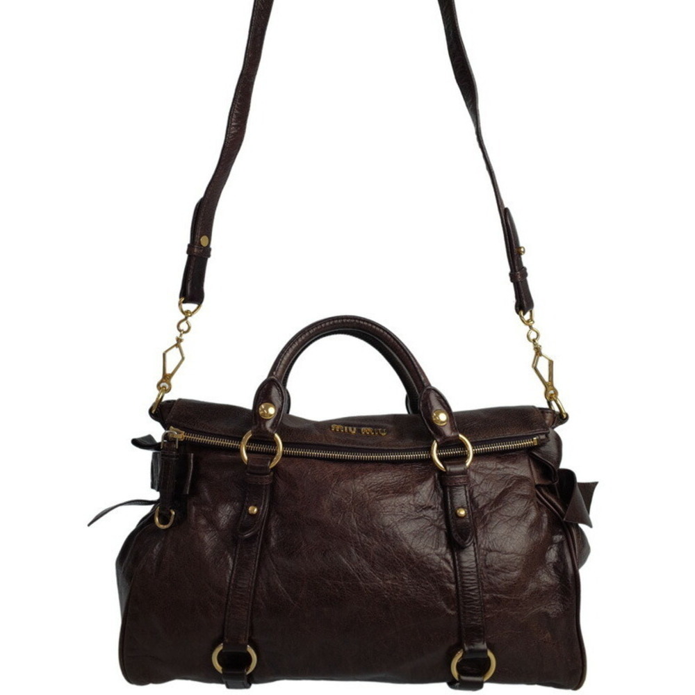 Miu Miu Side Rion Handbag